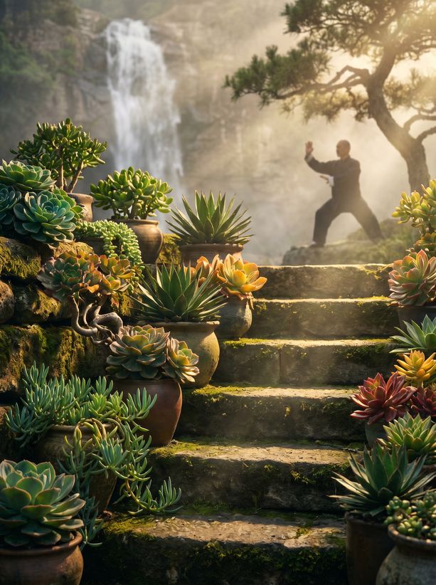 呦呦视频植物视频-多肉植物创意组合